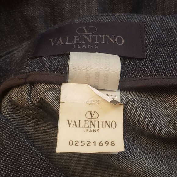 Vintage Valentino Denim Jean Skirt - Picture 3 of 5